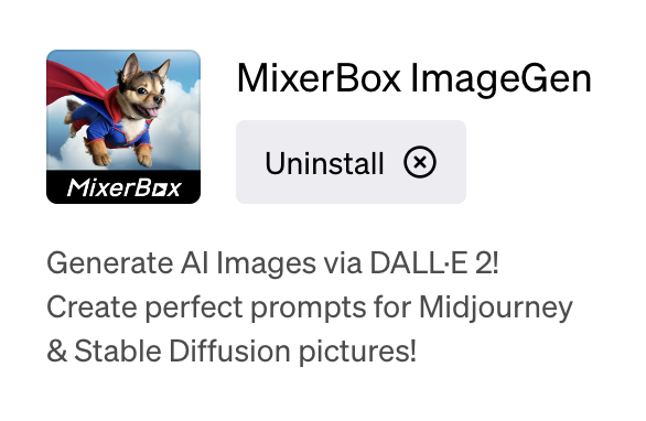 MixerBox ImageGenプラグインとは？