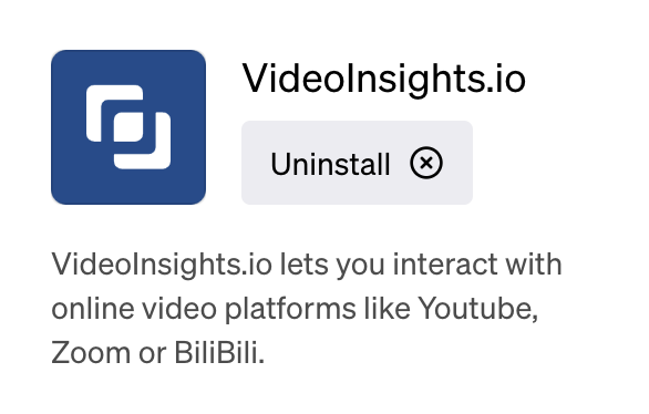 VideoInsights.ioプラグインとは？