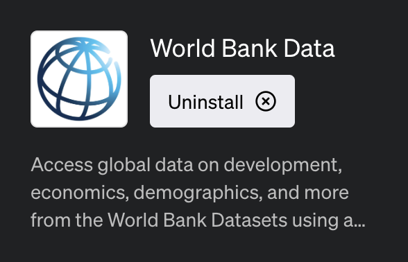 World Bank Dataプラグインとは？