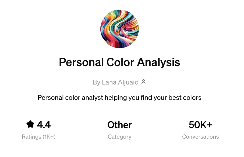 Personal Color Analysis